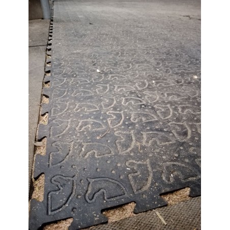 tapis puzzle Eldorado avec profil tête de cheval