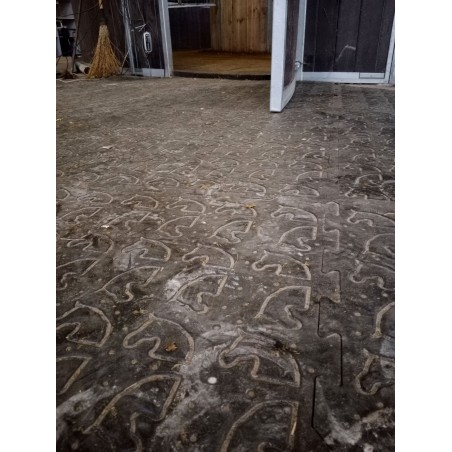 tapis puzzle Eldorado avec profil tête de cheval