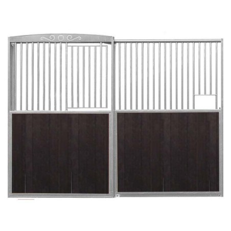 Façade haut barreaux porte coulissante 3m-declasse