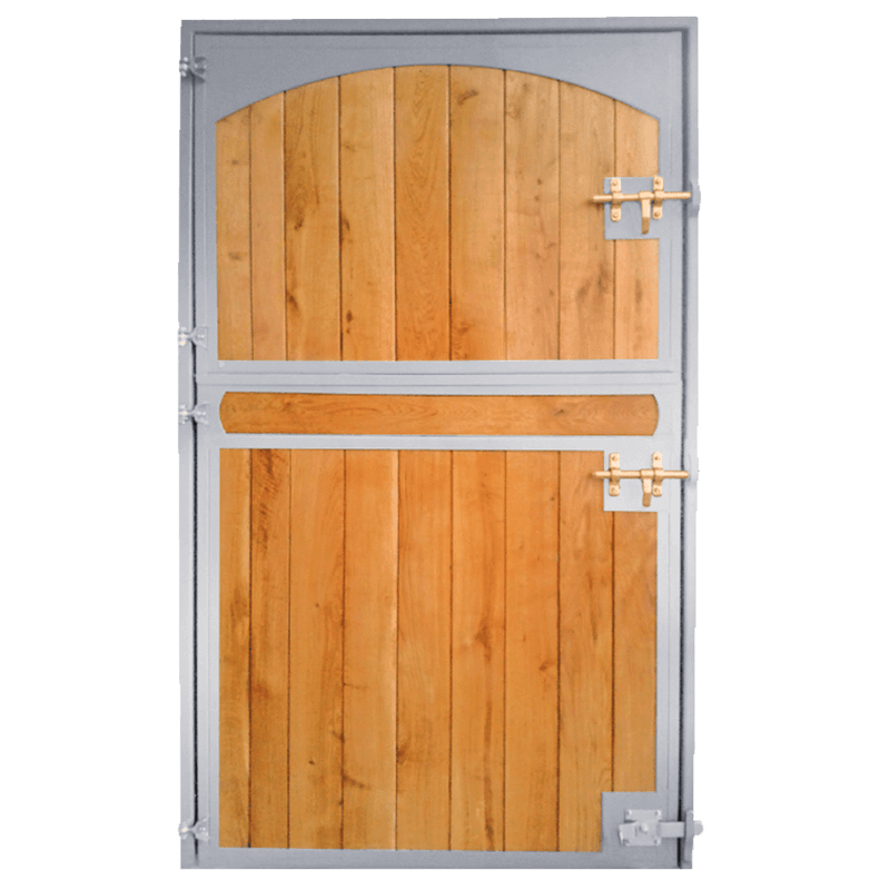 Porte fermière modèle Haras type 40 avec gonds à gauche et huisserie Z