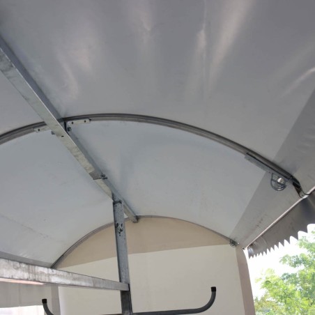 Protection bâche pour Porte barres double