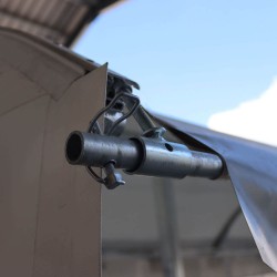 Protection bâche pour Porte barres double