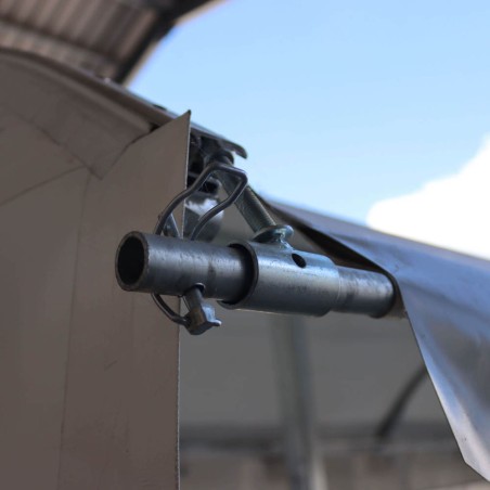 Protection bâche pour Porte barres double