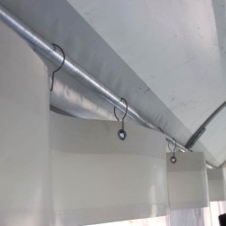 Protection bâche pour Porte barres double