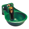 Abreuvoir à tube Bol synthétique avec tube poussoir.