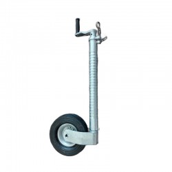 Roue jockey renforcée à bride