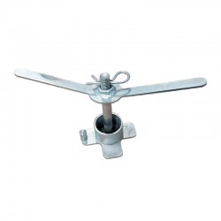 Kit de fixation roue de secours pour benne