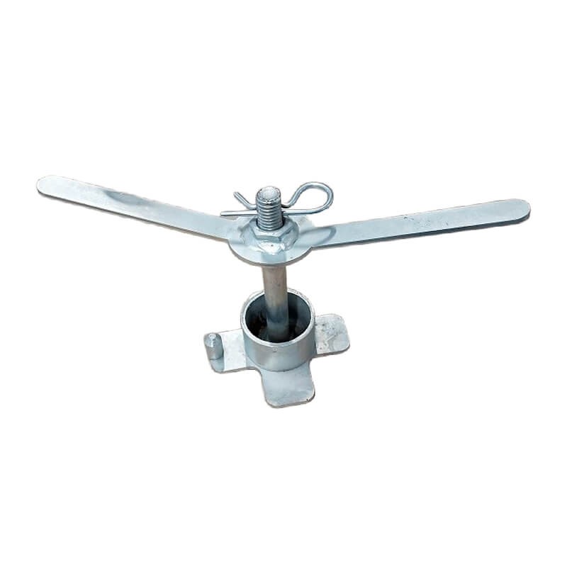 Kit de fixation roue de secours pour benne