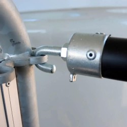 Embout de barre poitrail/recul à crochet