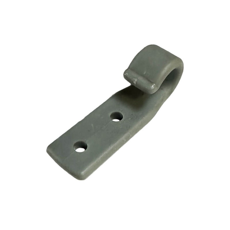 Crochet plastique pour élastique de bâche