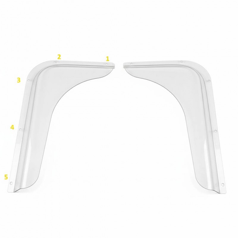 Kit déflecteurs droit et gauche pour Touring version 2