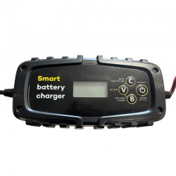 Chargeur de batterie 4A avec écran LCD.