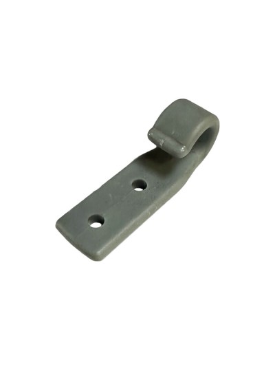 Crochet plastique pour élastique de bâche