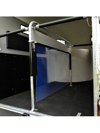 Bâche transparente pour séparation de van