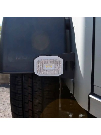 Feu de gabarit avant blanc led/réflecteur