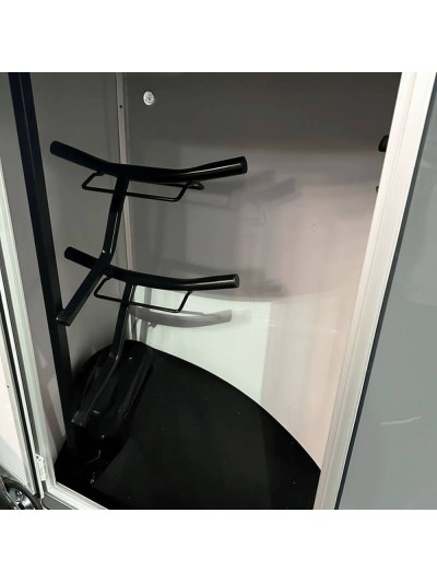 Porte-selle universel pivotant