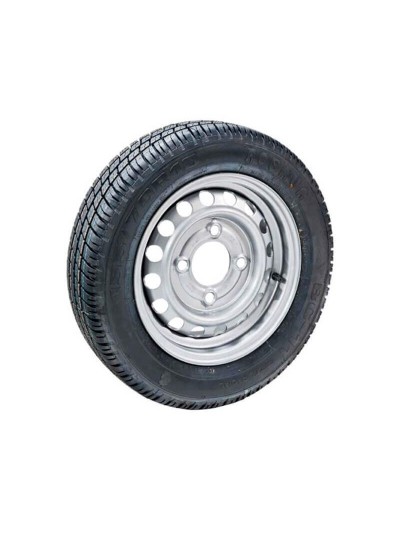 Roue seule 155/70 R12C pour C1000 aluminium  et  C2000