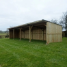 Abri Classic Max 95m2 : 20x4m + Auvent 1m