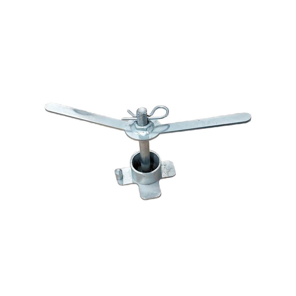 Kit de fixation roue de secours pour benne