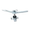 Kit de fixation roue de secours pour benne