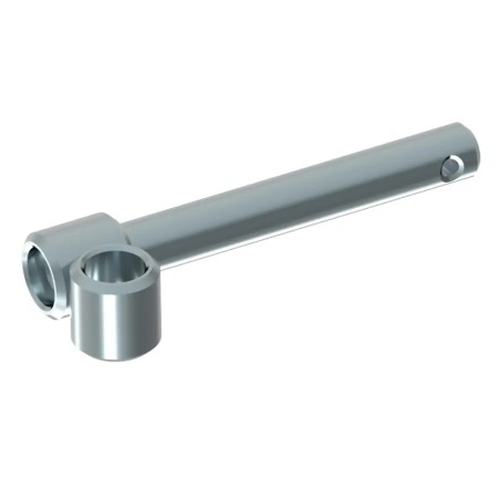 Axe gauche de pont porte en aluminium