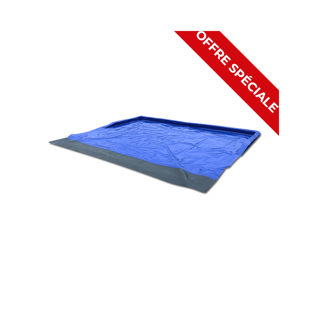 Rivière de concours avec réception caoutchouc