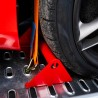 Butée de roue pour rails auto