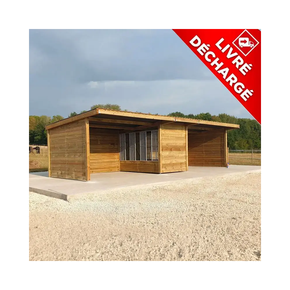 Abri + Nourrisseur Nutri Confort : Le Must Have de 32m2 ou 40m2