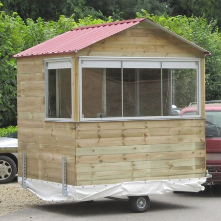 Cabane de jury mobile 2,40 m x 2,00 m