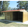Box Cottage en pin du nord traité autoclave classe IV 3x3m