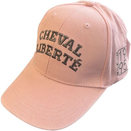 casquette blanche, cheval liberté