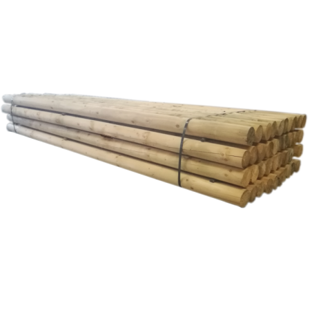 Barre d'obstacle 3m naturel diamètre 10