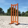 Chandelier Aluminium double Orange