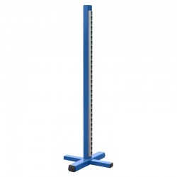 Chandelle Aluminium simple Bleue