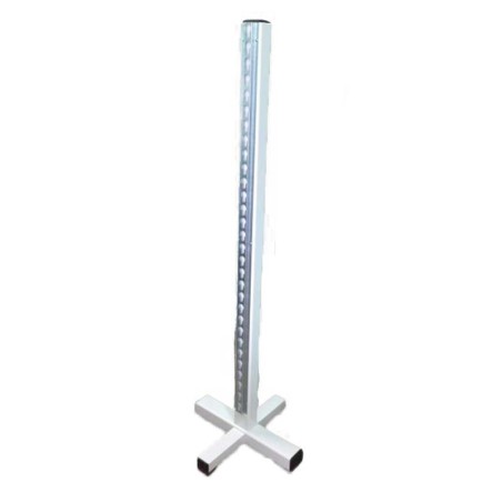 Chandelle Aluminium simple blanche
