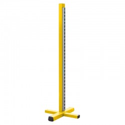 Chandelle Aluminium simple jaune