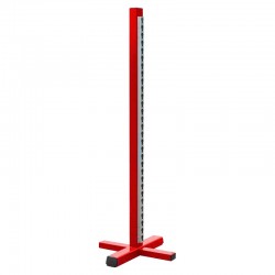 Chandelle Aluminium simple rouge