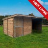 Box + abri Confort 6x3m LIVRAISON et DECHARGEMENT INCLUS en France continentale