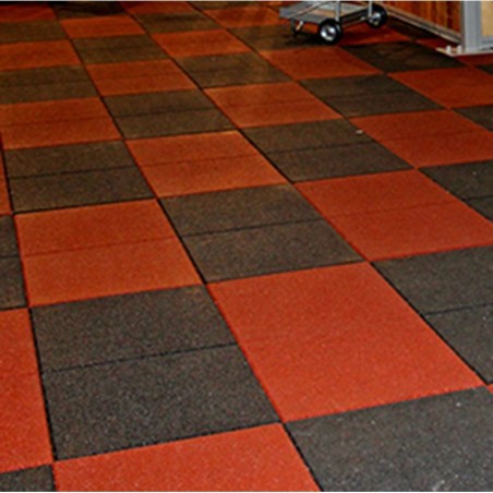 Dalle drainante rouge 30mm  Dimensions : 500 x 1000mm