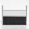 SEPARATION DE PANSAGE AVEC GRILLE INOX 2250 + COLONNE