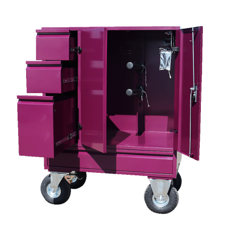 Malle de concours Midi Pourpre RAL 4007