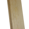 Planche basse type 50 rainurée et rabotée pin massif