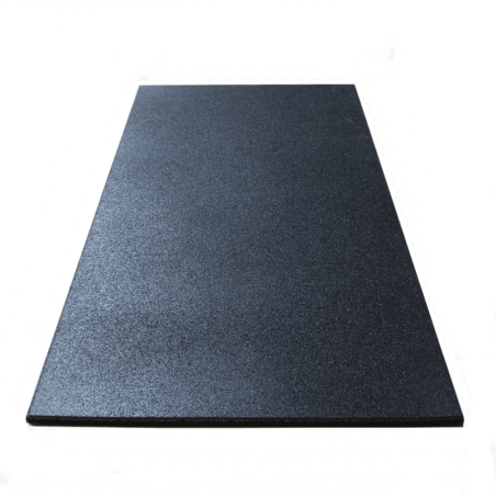 OCCASION - Tapis caoutchouc chevaux Equigomma couleur noire 1 x 2 m