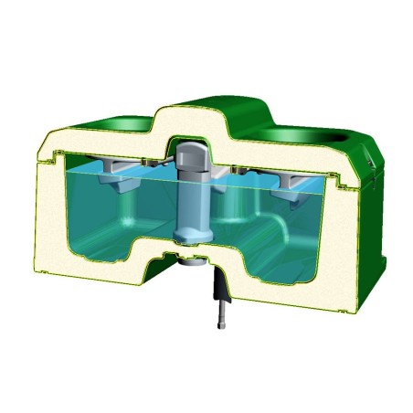 THERMOLAC 75 GA Abreuvoir isotherme grand accès.
