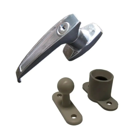 Pack porte (poignée ancien modèle + arrêtoir de porte)