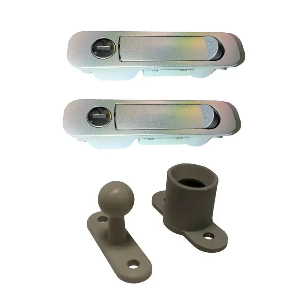 Pack porte (fermetures push + arrêtoir de porte)