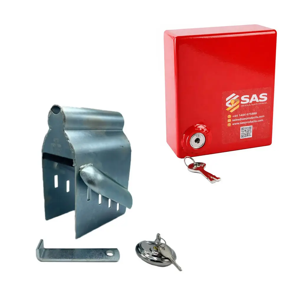 Pack safety - Antivol pour tête d'attelage + Antivol de pont