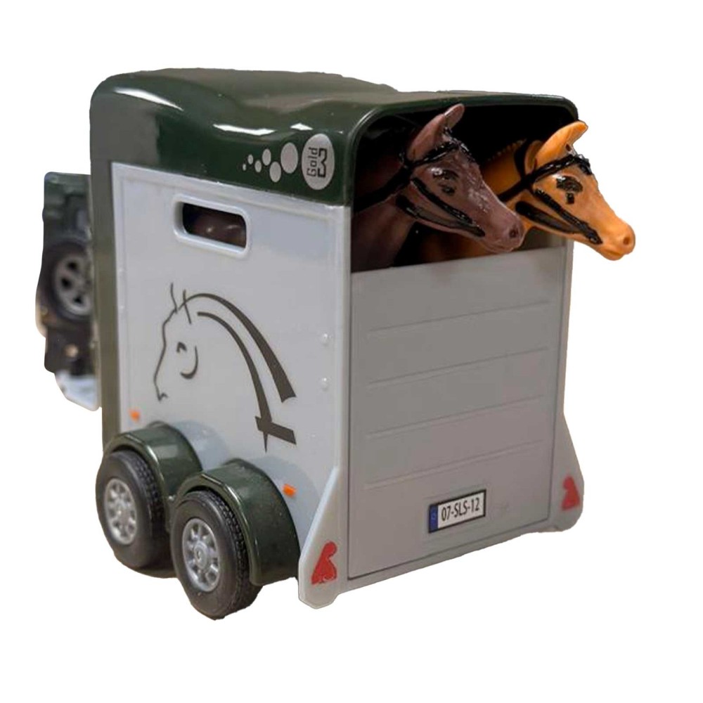 JOUET CHEVAL LIBERTE LAND ROVER VERT