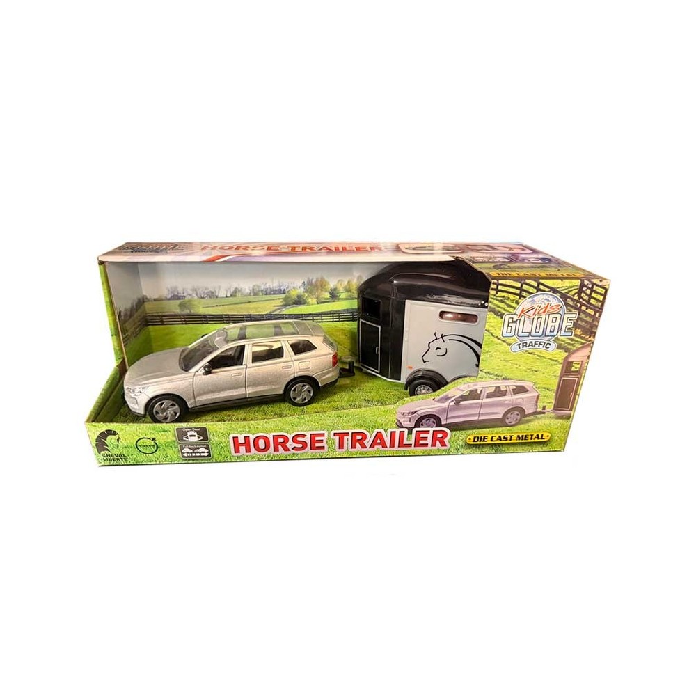 JOUET CHEVAL LIBERTE LAND ROVER VERT