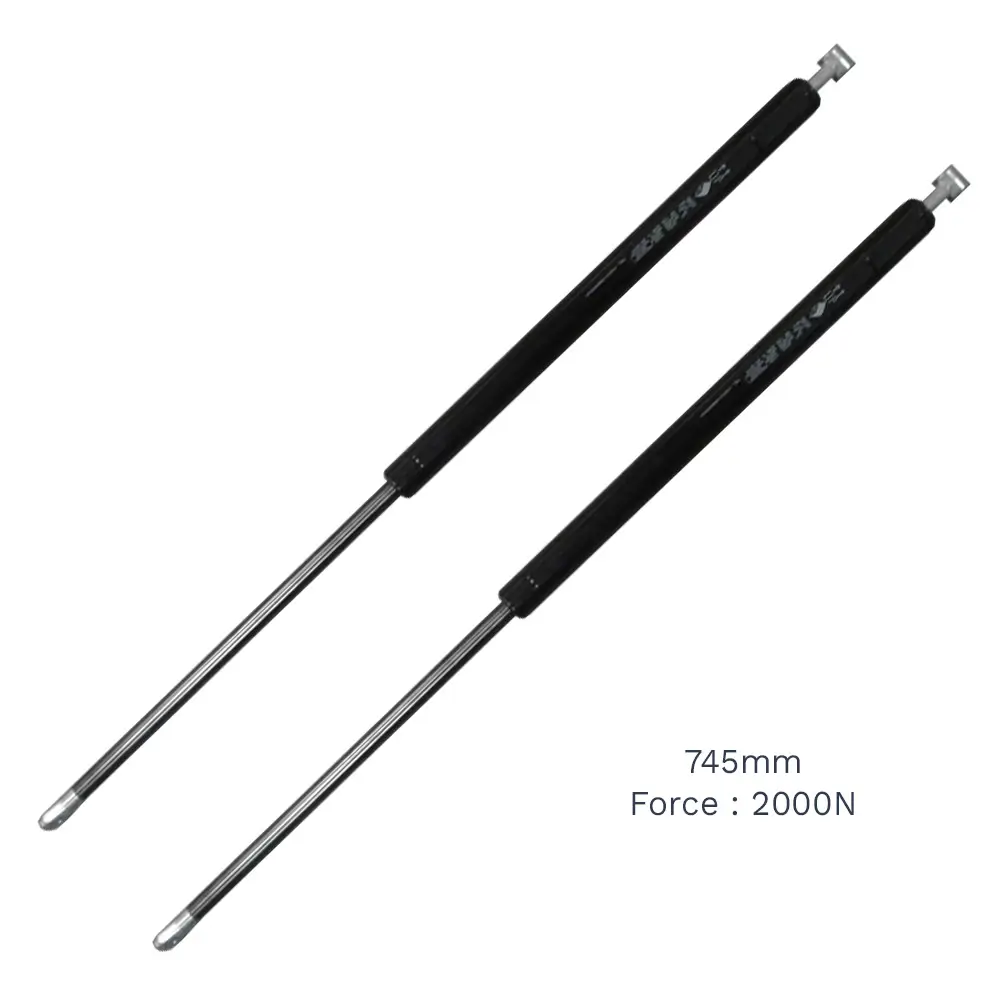 Pack 2 vérins de pont 2000N 745mm M8/M10